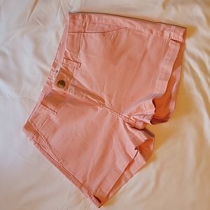 Pink Trouser Shorts